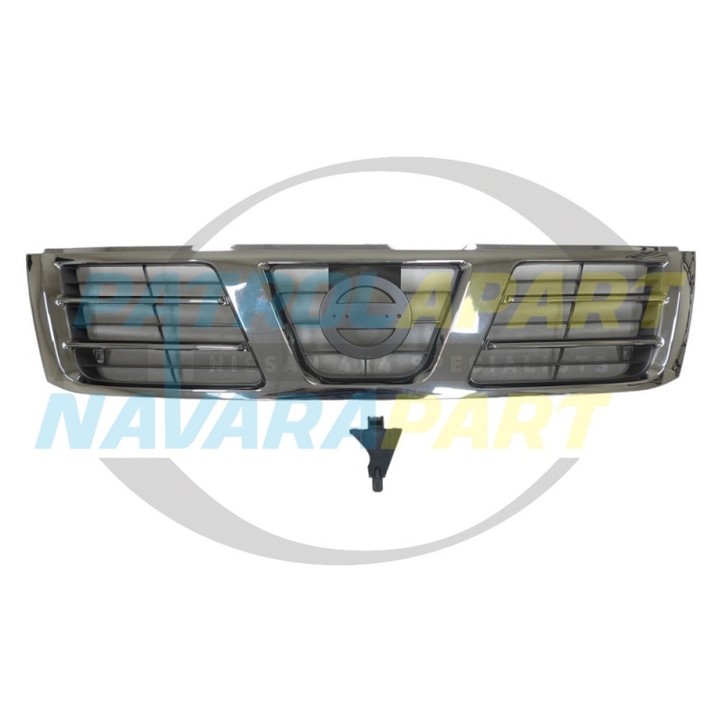 Front Bling Chrome Grille Suits Nissan Patrol Y61 GU Series 3