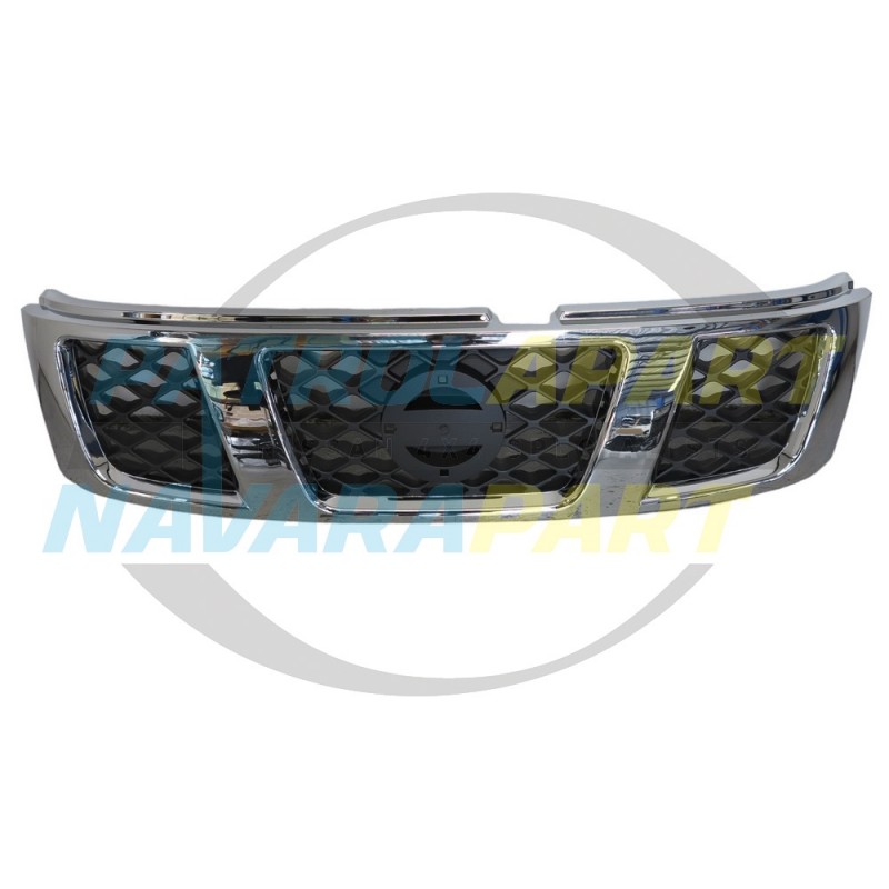 Front Bling Chrome Grille Suits Nissan Patrol Y61 GU Series 4 onwards