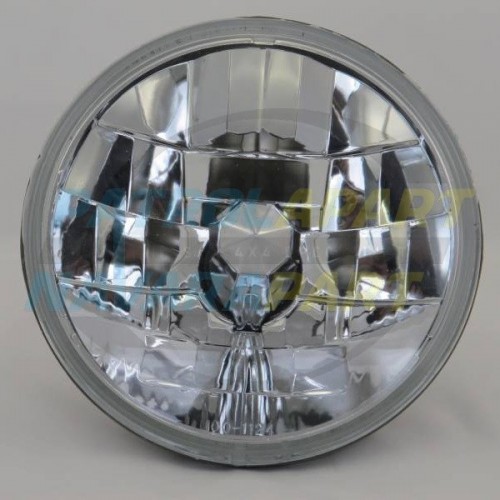 Crystal Headlight H4 7" Suit Nissan Patrol GQ RangeRover 4x4