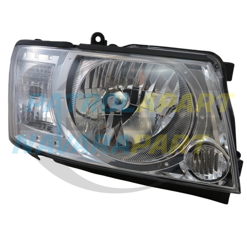 Right Hand Headlight Assembly Suit Nissan Patrol GU Series 4-9