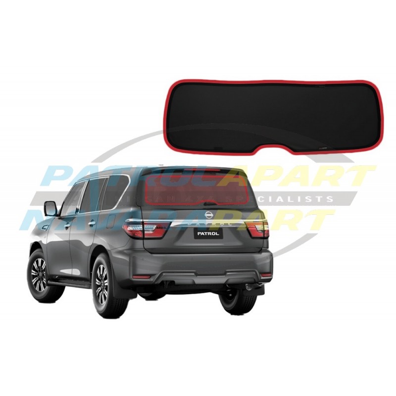 Snap Sunshade For Nissan Patrol Y62 Tailgate Rear Window