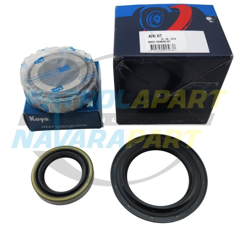 Wheel Bearing Kit Suits Leaf Sprung Nissan Patrol GQ Y60 with Rear Drum Brakes