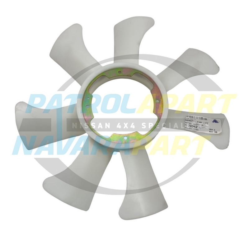 Engine Fan Blade fits Nissan Patrol GU Y61 TB48 4.8L Petrol