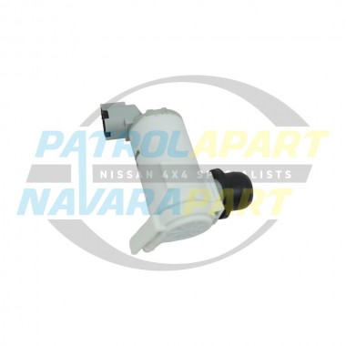 Front Windscreen Washer Pump Motor for Nissan Patrol GU Y61 S1-3