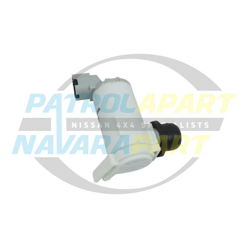 Front Windscreen Washer Pump Motor for Nissan Patrol GU Y61 S1-3