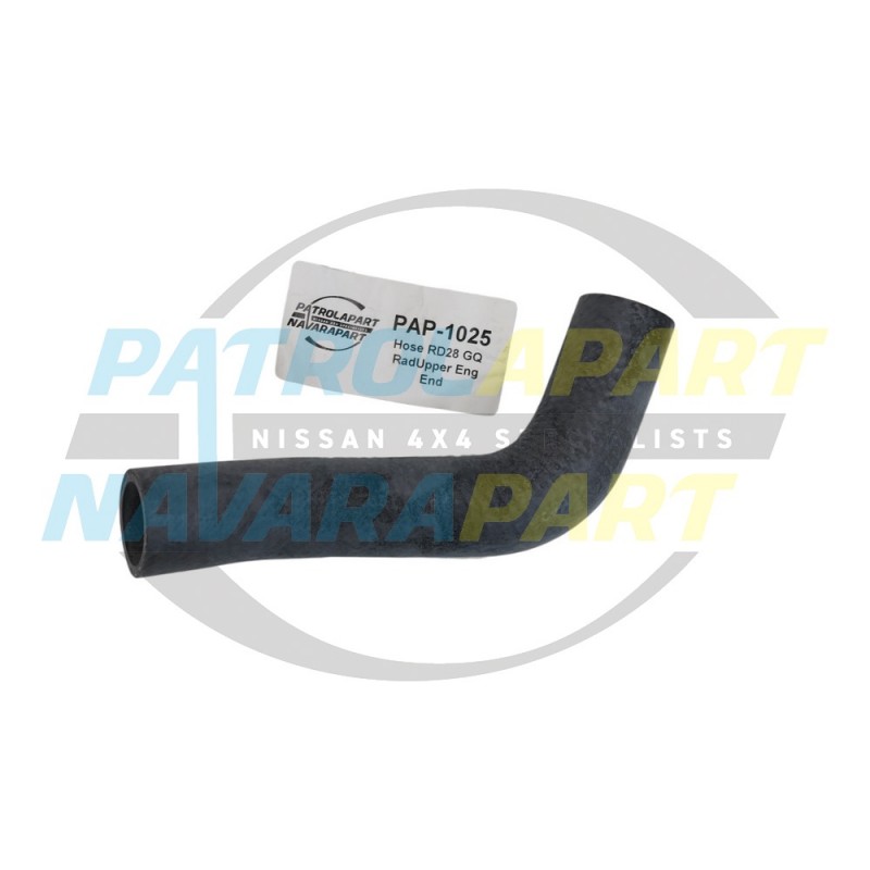 Radiator Hose Upper Engine End Suits Nissan Patrol GQ Y60 RD28T