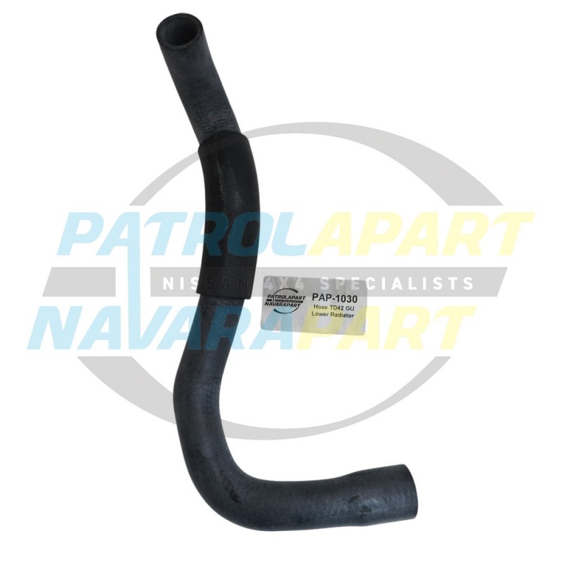 Radiator Hose Lower Suit Nissan Patrol GU Y61 TD42