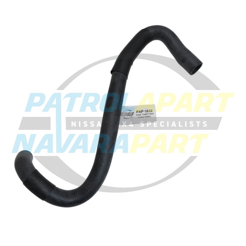 Radiator Hose Lower suits Nissan Patrol GU Y61 TD42TI