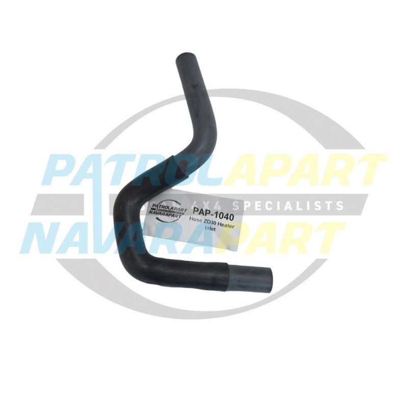 Heater Inlet Hose suits Nissan Patrol GU ZD30Di