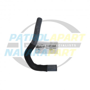 Heater Outlet Hose suits Nissan Patrol GU ZD30DI