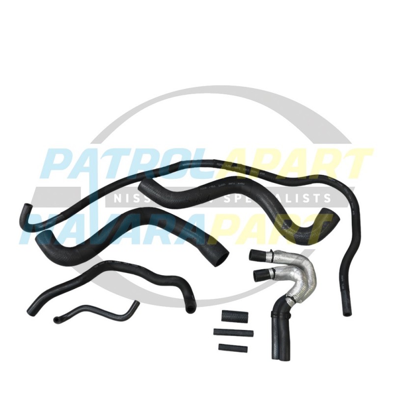 Heater & Radiator Cooling Hose kit for Nissan Patrol GU Y61 with ZD30 DI