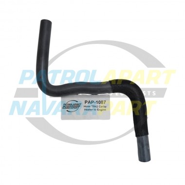 Heater Hose Heater to Engine Suits Nissan Patrol TB42s Carby