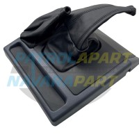 Manual Gear Shifter Surround with Leather Gaiters for Nissan Patrol GQ Y60 and Ford Maverick