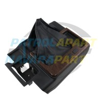 Manual Woodgrain Gear Shifter Surround with Boot Colour Code G For Nissan Patrol GU TI Series 4 & Newer