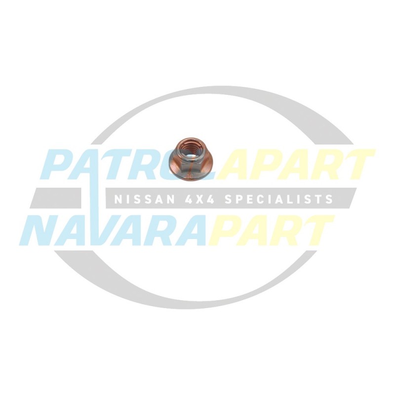 Flanged Copper Locking Nut for Nissan Patrol GU ZD30, Turbo, Dump Pipe, EGR Pipe