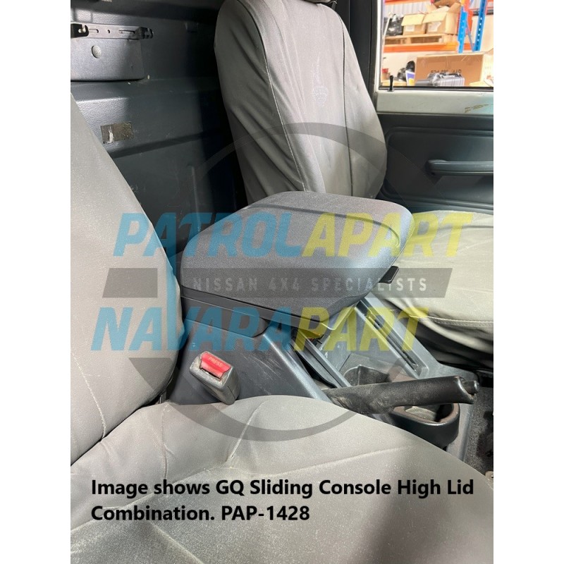 Raised Centre Console Sliding Extension Suit Nissan Patrol Y60 GQ