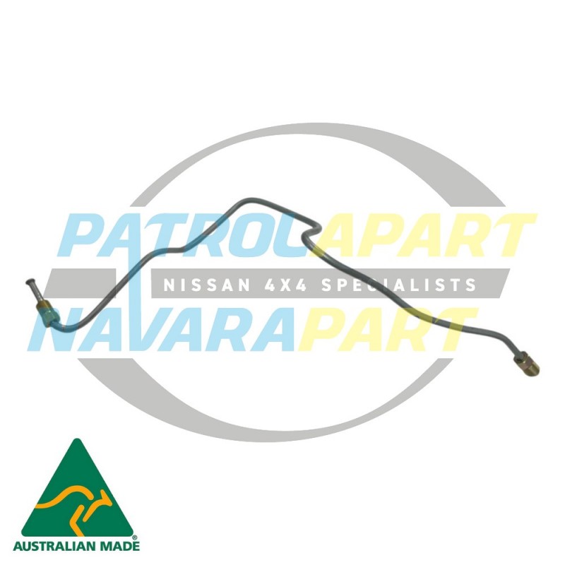 Drivers Right Hand Front Metal Brake Pipe Suit Nissan Patrol GQ