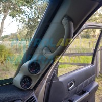 PATROLAPART Twin 2 Gauge Holder Pillar Pod - Nissan Patrol GU Y61 - Colour G