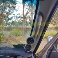 PATROLAPART Twin 2 Gauge Holder Pillar Pod - Nissan Patrol GU Y61 - Colour G