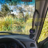 PATROLAPART Twin 2 Gauge Holder Pillar Pod - Nissan Patrol GU Y61 - Colour W