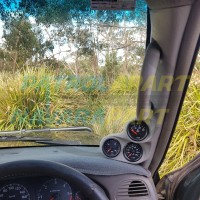 PATROLAPART Triple 3 Gauge Holder Pillar Pod - Nissan Patrol GU Y61 - Colour W