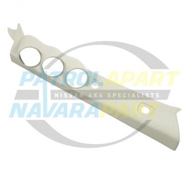 PATROLAPART Triple 3 Gauge Holder Pillar Pod for Nissan Patrol GU Y61 Colour G