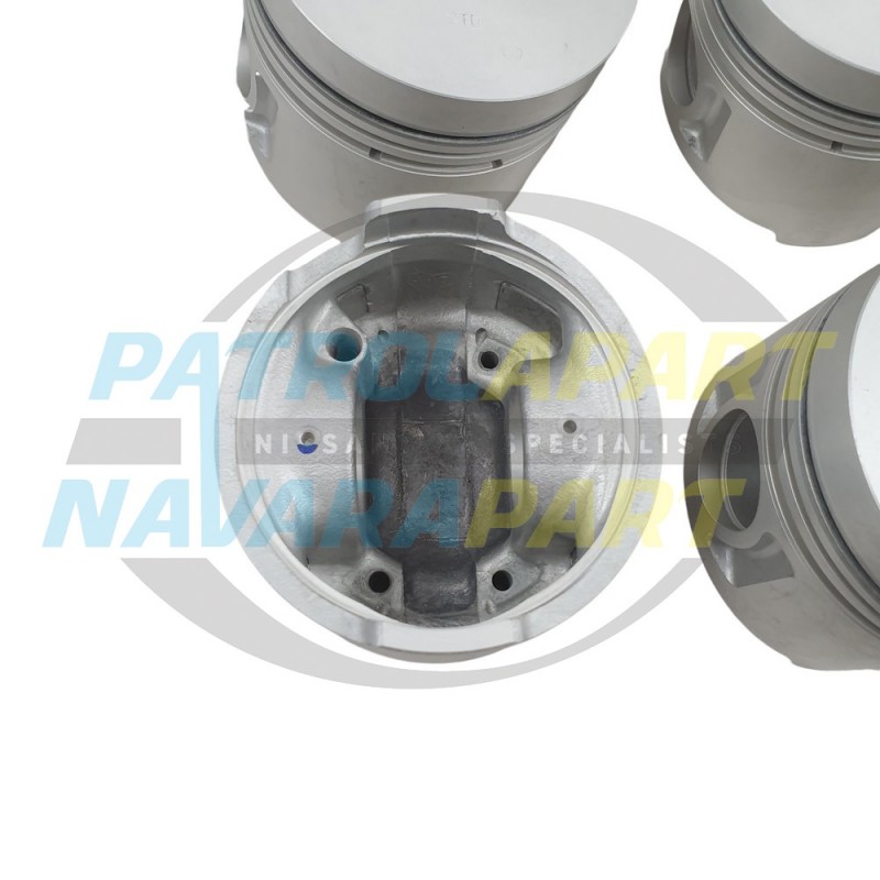 Factory Turbo Piston TD42t TD42ti for Nissan Patrol GU Y61 Set 6