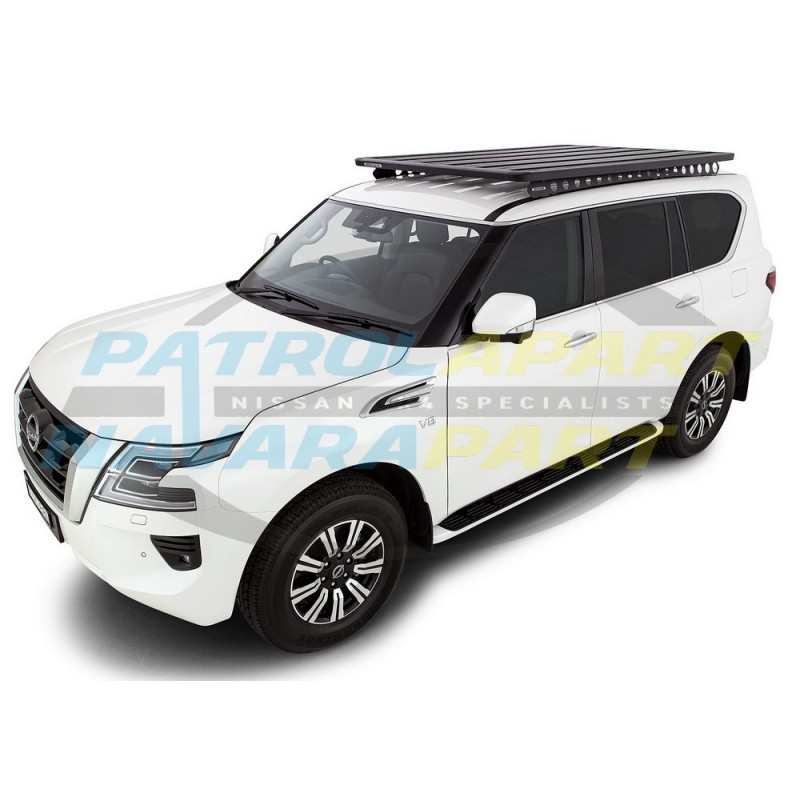 Rhino Rack Pioneer Flat Platform With Backbone Mounts For Nissan Patrol Y62