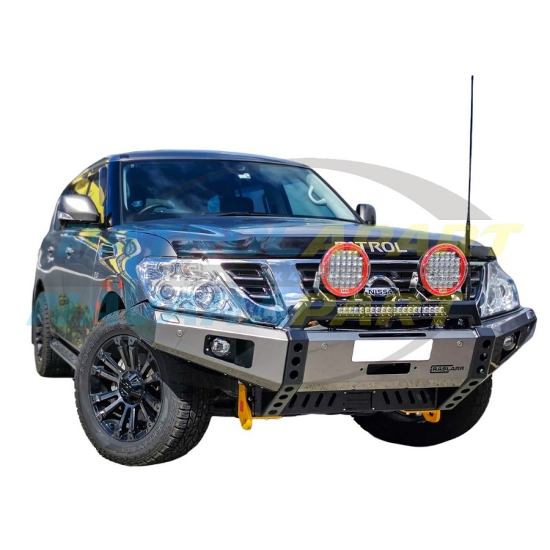 Raslarr Bullbar with Recovery Points for Nissan Patrol Y62 Series 4 Ti-L Model