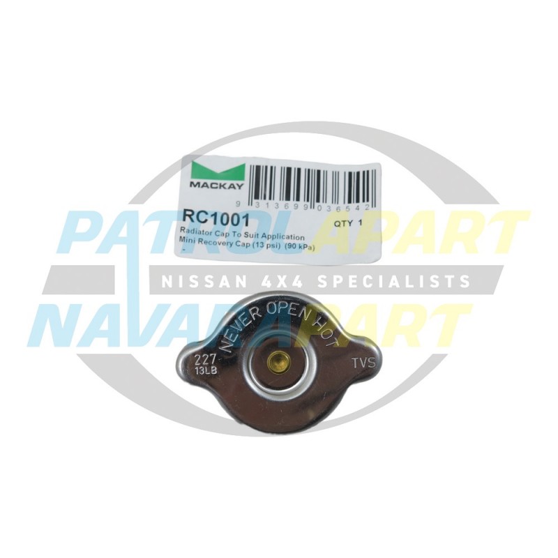 90kpa 13PSI 0.9 Bar Radiator Cap Standard for Nissan Patrol GQ Y60 GU Y61