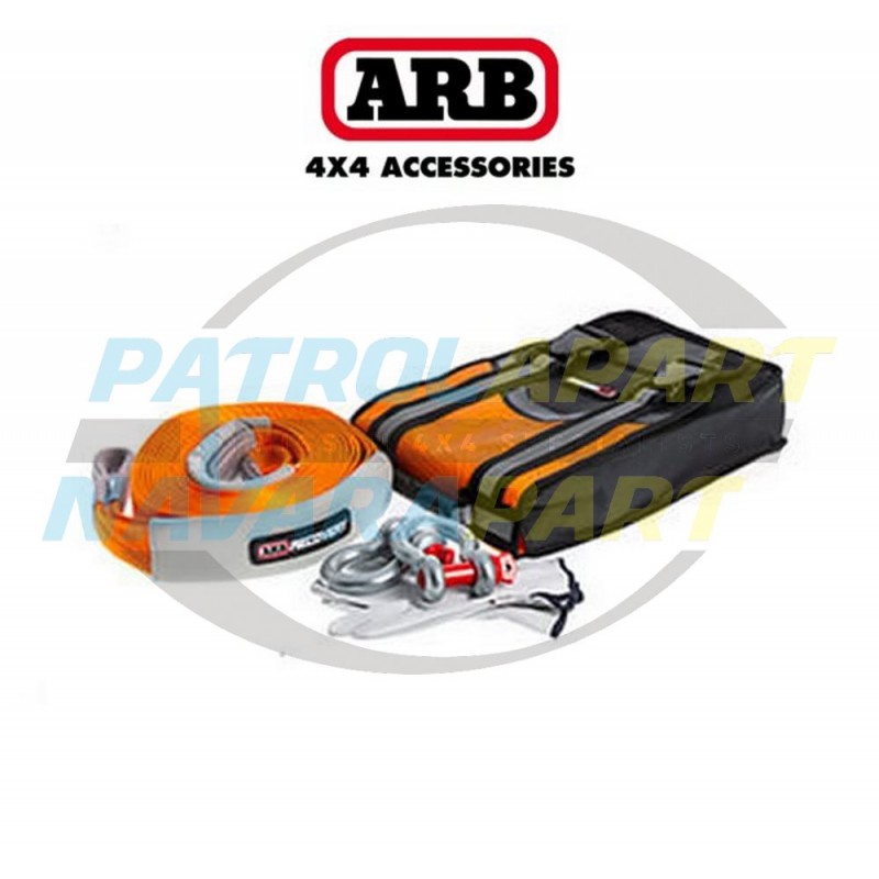 ARB Weekender Recovery Kit with Bag, Snatch Strap, Gloves & 2 x 4.75t Shackles