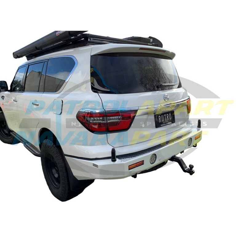 Raslarr Rear Bar for Nissan Patrol Y62 Series 5 with No Carriers