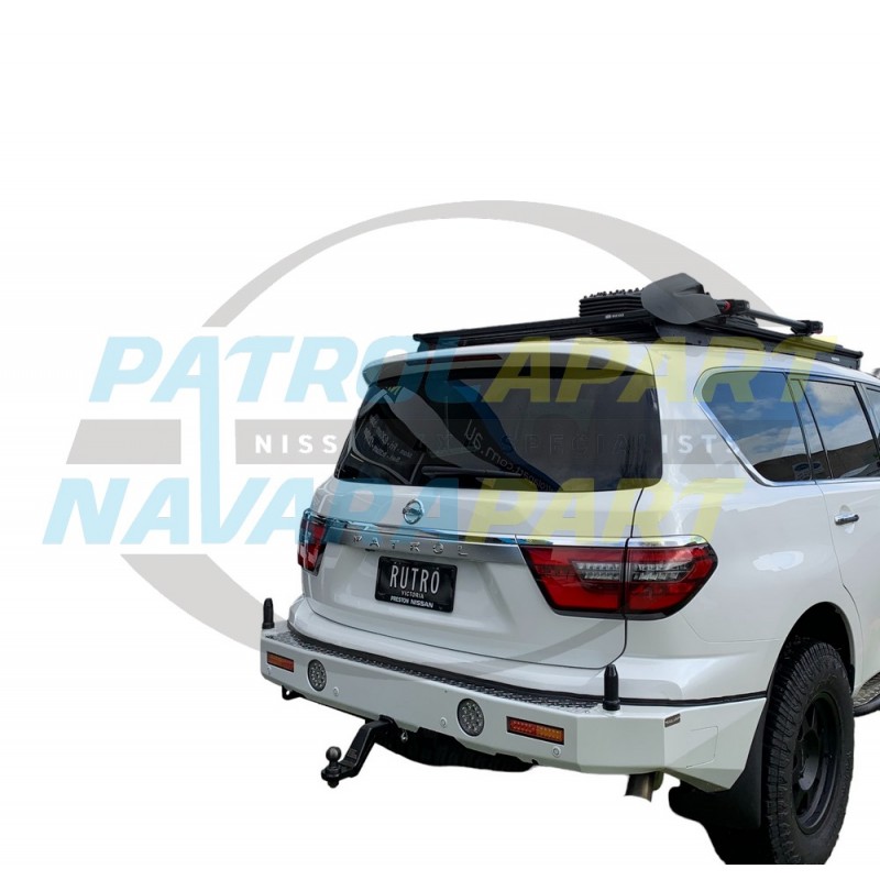 Raslarr Rear Bar for Nissan Patrol Y62 Series 5 with No Carriers