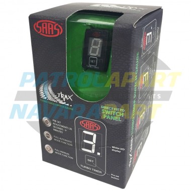 SAAS Universal Digital Auto Turbo Timer Carling Switch size 22mmx49mm