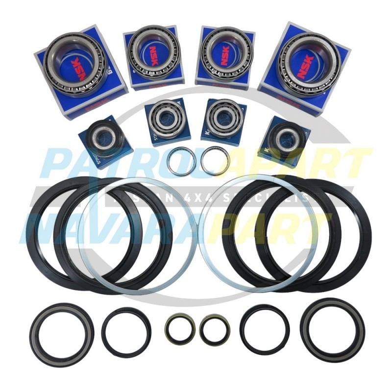 Swivel Hub Axle Rebuild Kit with NSK/KOYO Bearings for Nissan Patrol GU Y61