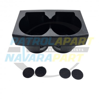 Cup Holder Suit Nissan Patrol GU 4 Patrols Code G (Black Console)