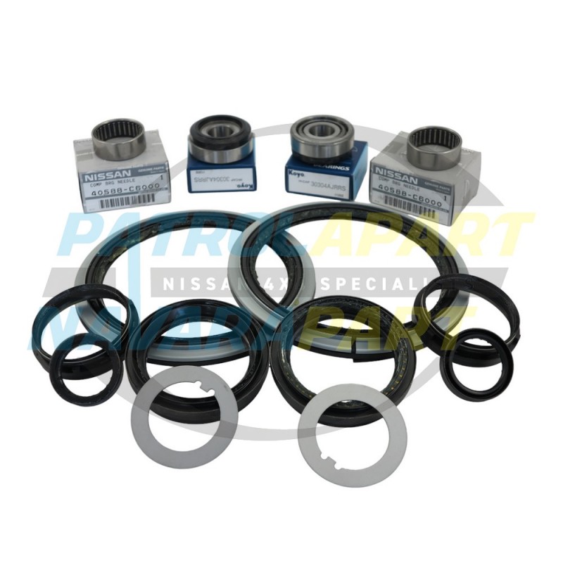 Genuine Front Swivel Hub Axle Rebuild kit for Nissan Patrol GU Y61