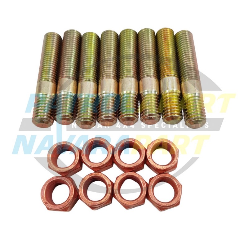 Exhaust Manifold Studs & Nuts suit Nissan Patrol GU Y61 ZD30