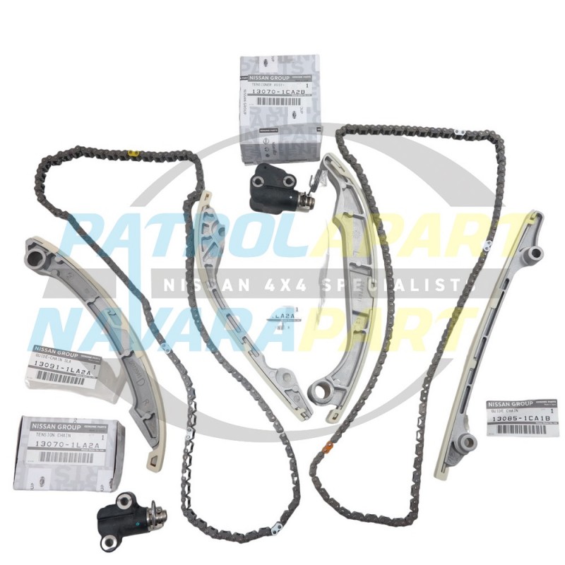 Genuine Nissan Patrol Y62 VK56 5.6L Timing Chain Kit