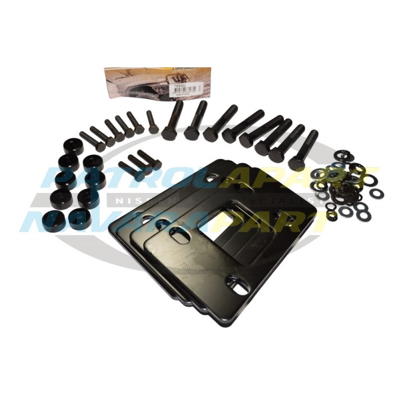 Gearbox Packer Kit with Spacers & Bolts for Nissan Patrol GU Y61