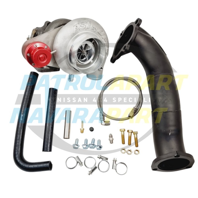 UFI United Fuel Injection 18G TD05 Turbo for Nissan Patrol GU TD42 Radius Merge Manifold