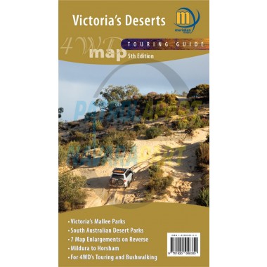 Victoria's Deserts 5th ED 2020 Meridian 4WD Map