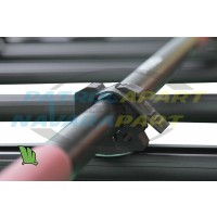 Wedgetail Roof Rack Accessory - Shovel Holder Brackets PAIR