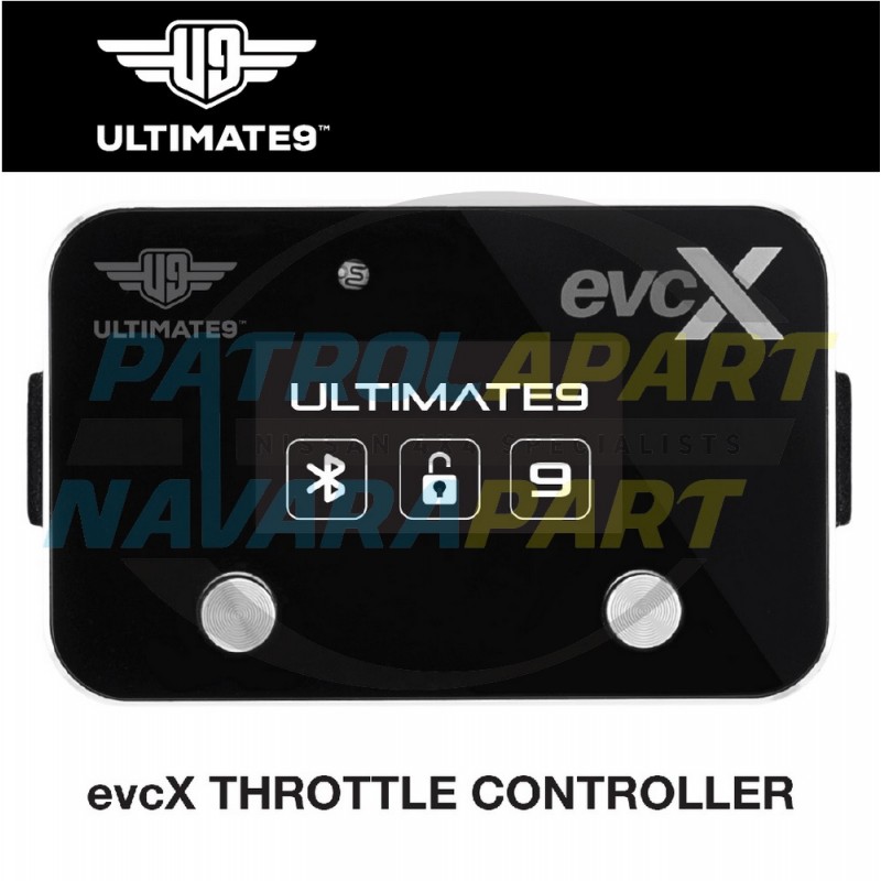 Ultimate 9 evcX Throttle Controller for Nissan Patrol Y62 V9X