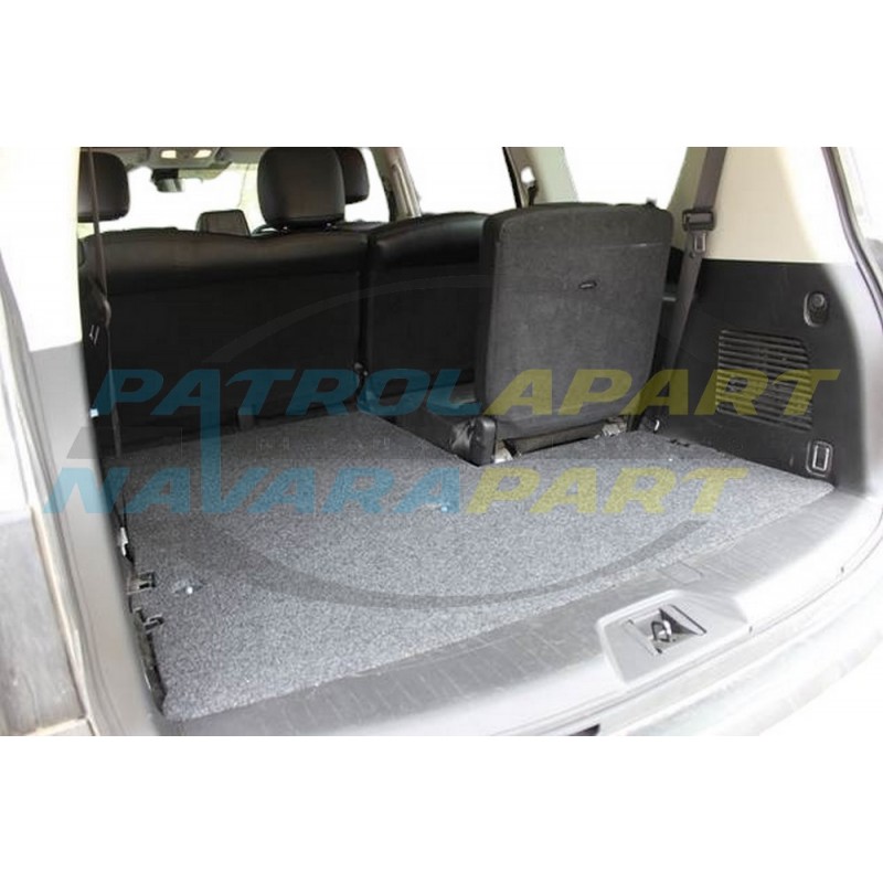 False Floor Setup for Nissan Patrol Y62 Rear Cargo Area L Shape