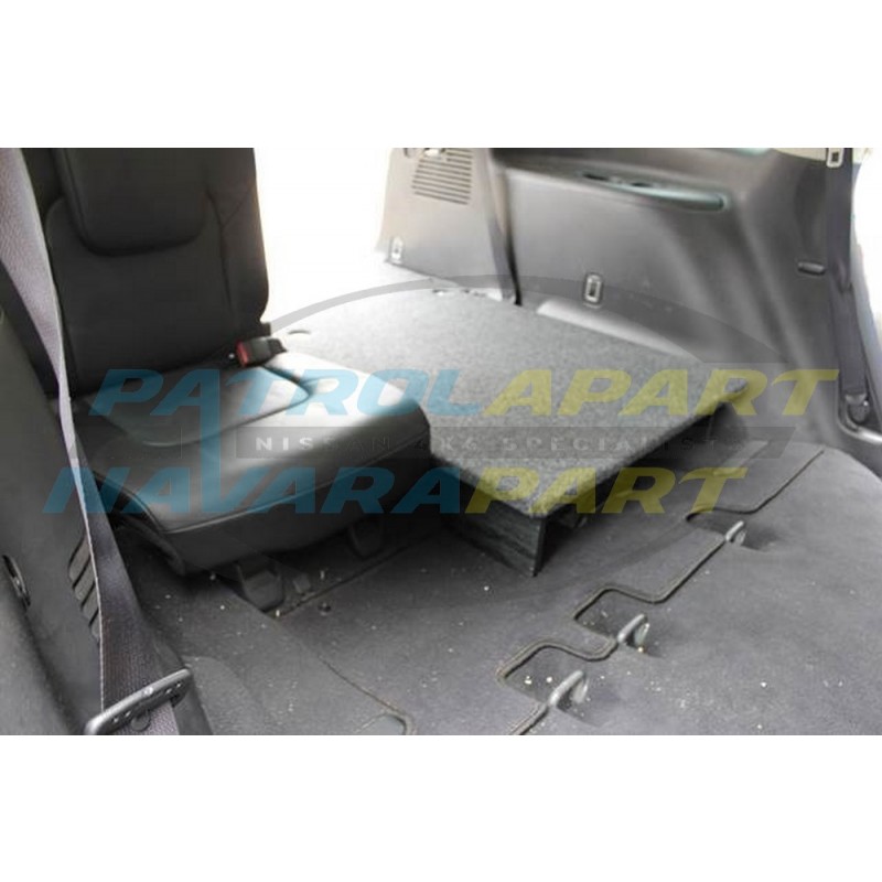 False Floor Setup for Nissan Patrol Y62 Rear Cargo Area L Shape