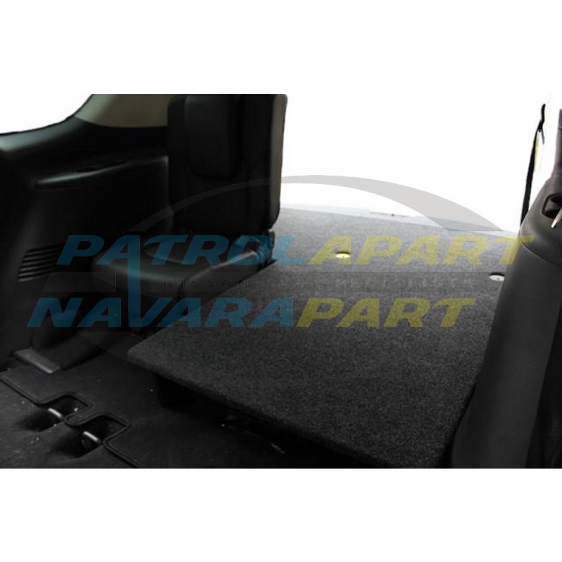 False Floor Setup for Nissan Patrol Y62 Rear Cargo Area L Shape