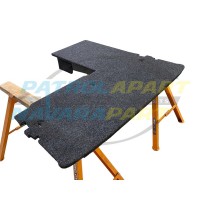 False Floor Setup for Nissan Patrol Y62 Rear Cargo Area L Shape DBL