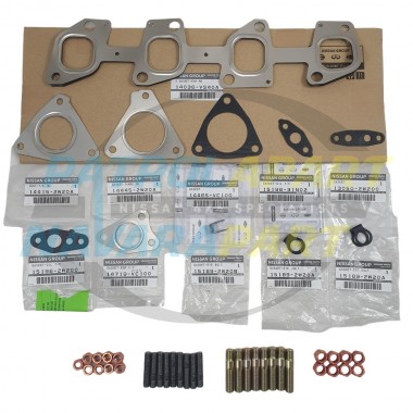 Genuine Gasket & NonGen Stud & Nut kit Suits Nissan Patrol GU ZD30 Exhaust Manifold