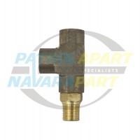 Oil Pressure Sender T-Piece 1/8 BSP for Nissan Patrol GQ GU